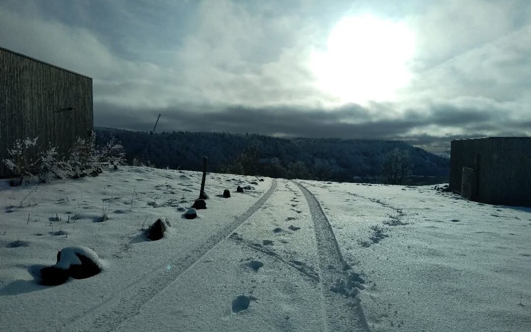 Livraison de blanc en cours!